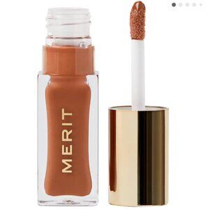 MERIT Shade Slick Hydrating Tinted Lip Oil | Taupe (neutral brown) | NEW MAKEUP